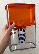 ガイアの水135ポット型浄水器 オレンジ